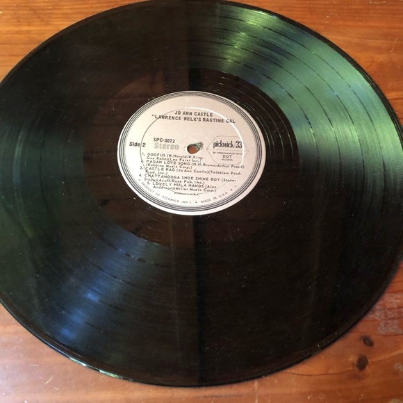 Lawrence Welks Ragtime Gall Jo Ann Castle LP Record Album - Picture 5 of 8
